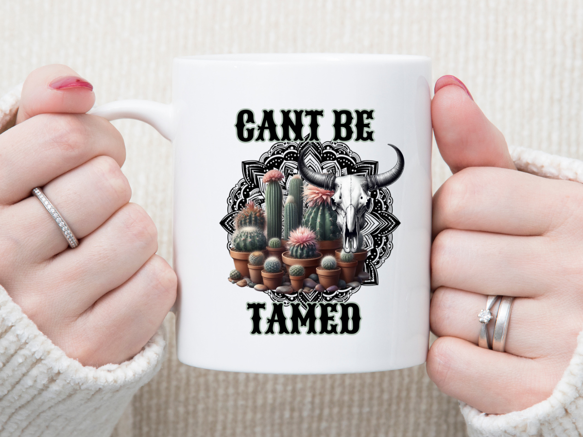 Can't Be Tamed 11 oz Mug 2Face Graphics