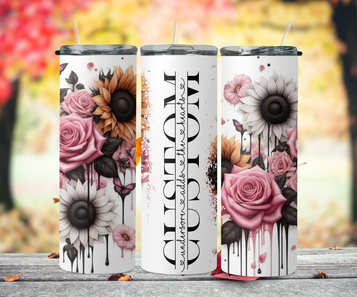 Sunflower with rose 2Face Graphics