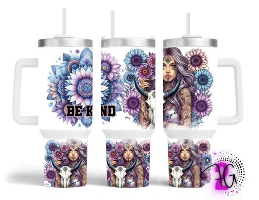 be kind skull 2Face Graphics