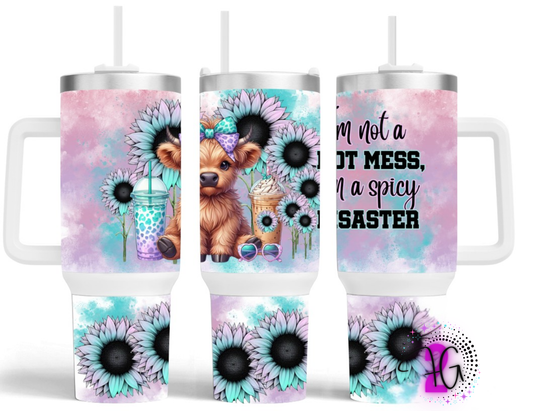 Im not a hot mess 2Face Graphics