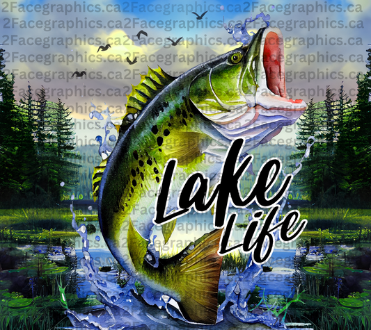 Lake Life WRAP 2Face Graphics
