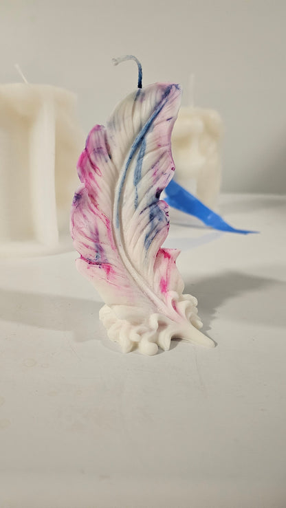 Feather Candle Sculptures 2Face Graphics