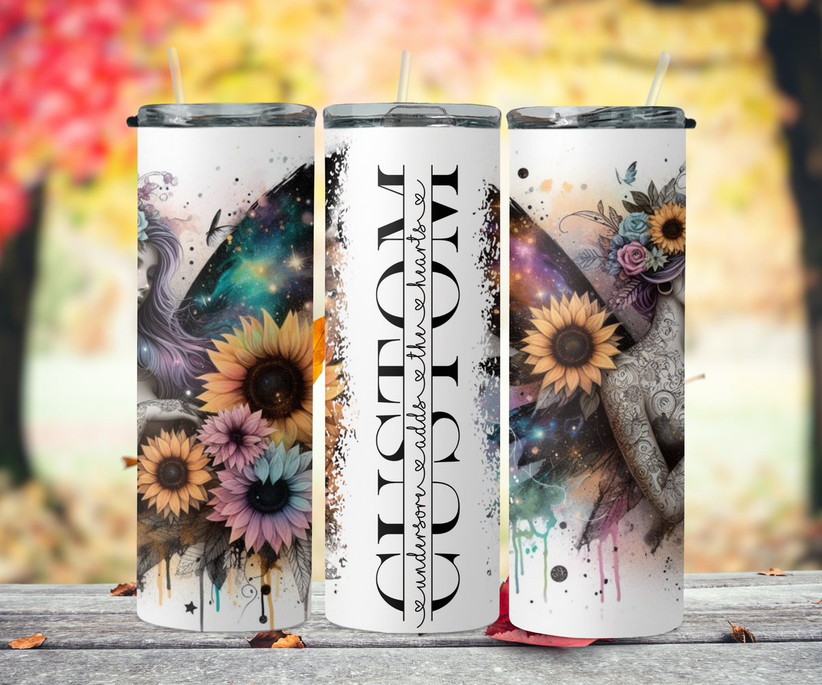 Fairy with sunflowers 2Face Graphics