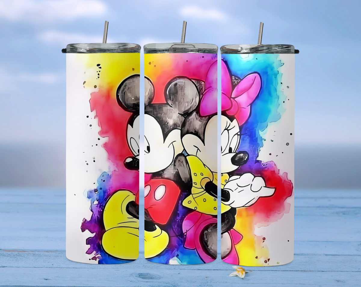 Micky and mini spraypaint 2Face Graphics
