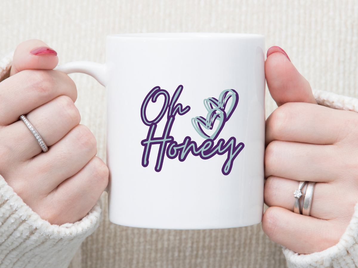 Oh Honey 11 oz Mug 2Face Graphics