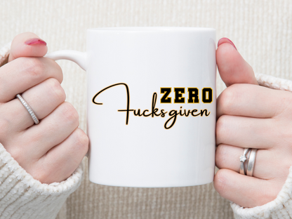 Zero F Given 11 oz Mug 2Face Graphics