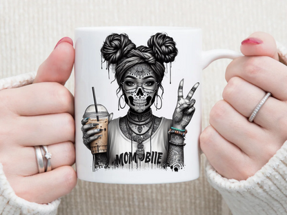 BW MOMBIE 11 oz Mug 2Face Graphics
