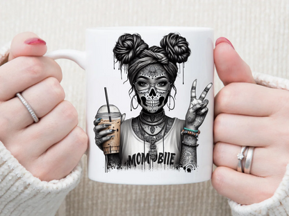 BW MOMBIE 11 oz Mug 2Face Graphics