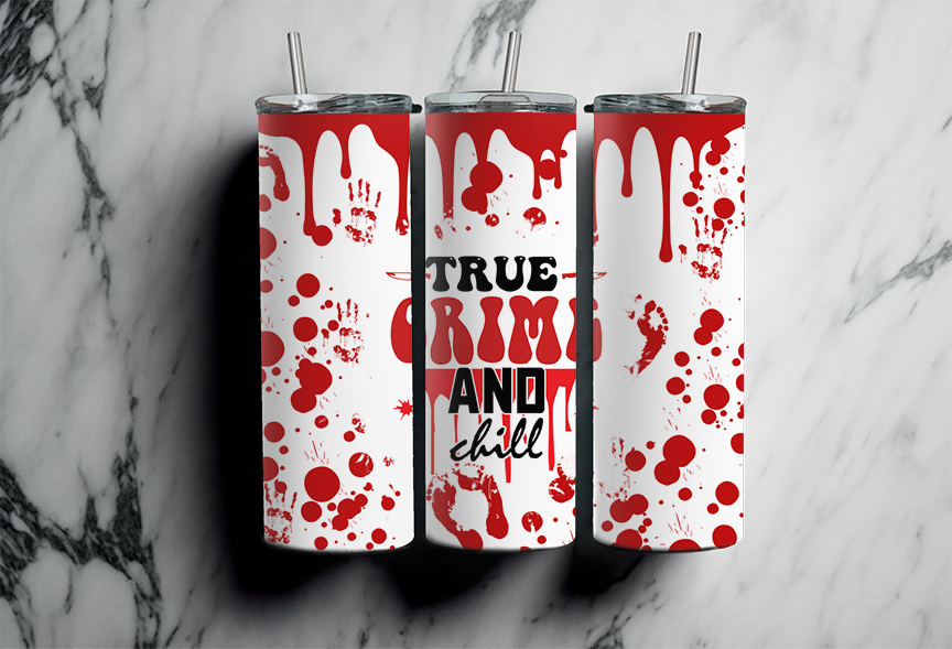 True crime and chill 2Face Graphics