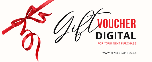 Digital Gift Card 2Face Graphics