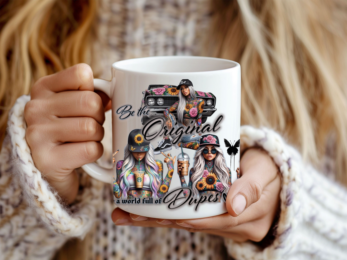 Be Original 11 oz Mug 2Face Graphics