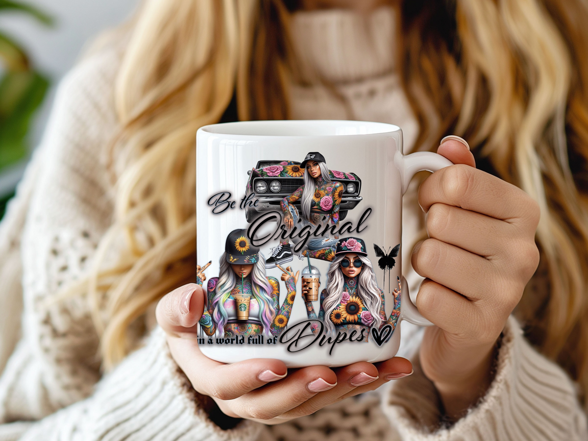 Be Original 11 oz Mug 2Face Graphics