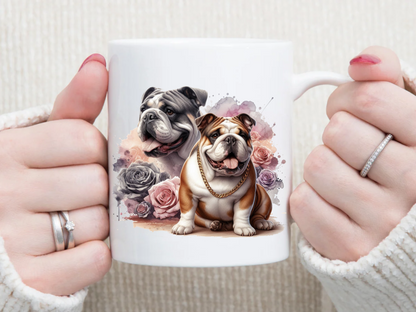 Bulldog 11 oz Mug 2Face Graphics