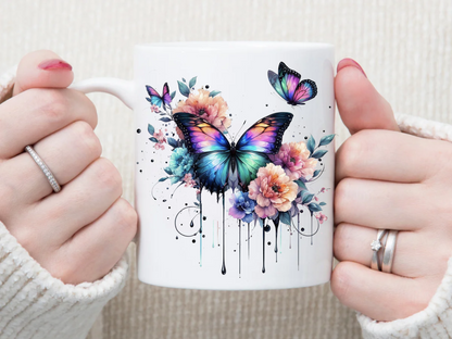 Butterfly 11 oz Mug 2Face Graphics