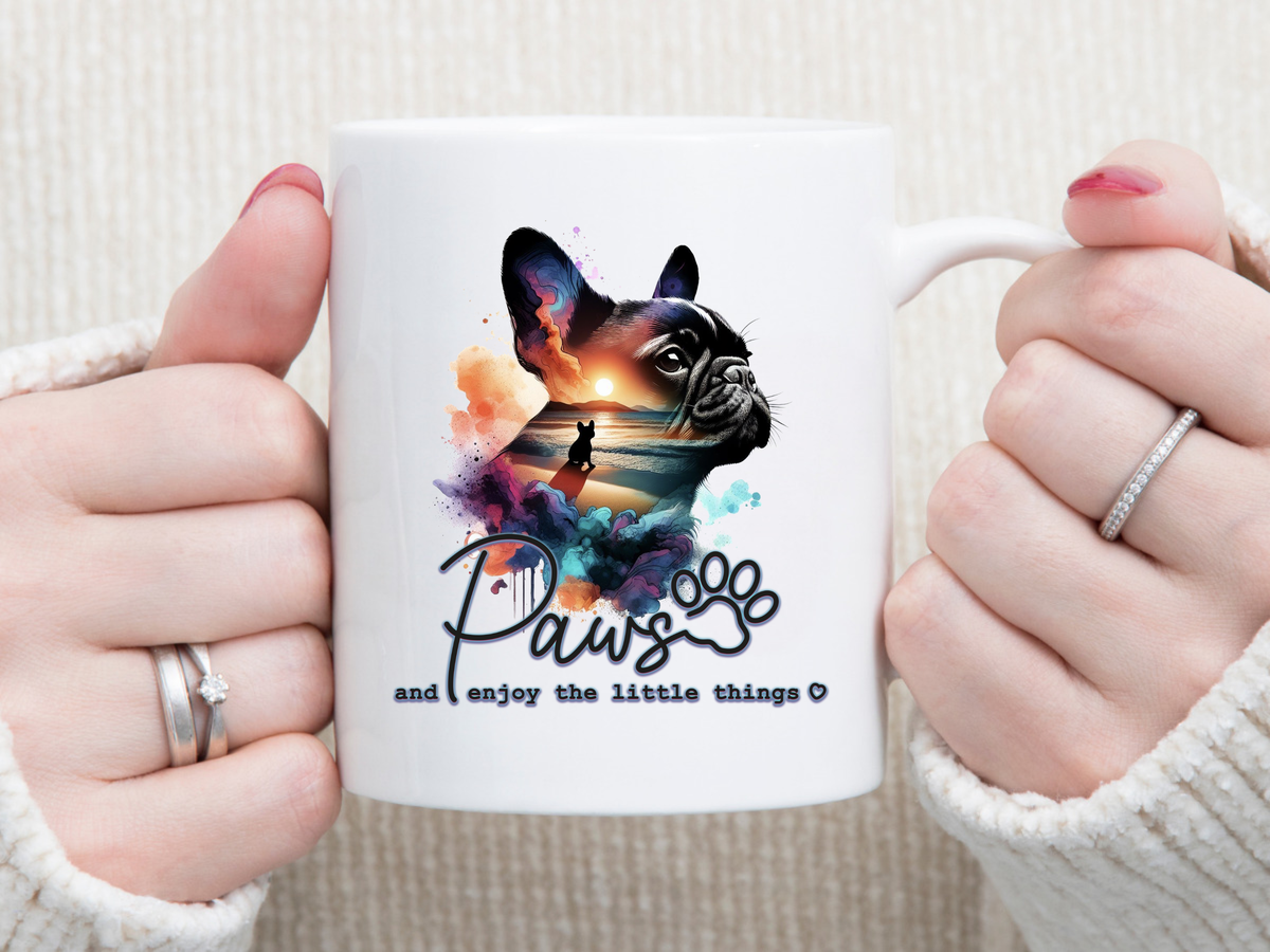 Frenchie 11 oz Mug 2Face Graphics