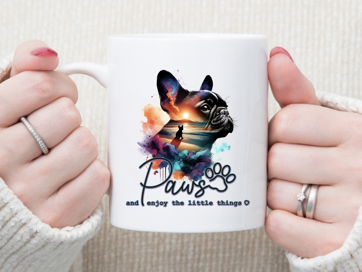 Frenchie 11 oz Mug 2Face Graphics