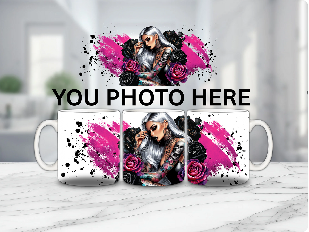 Full Wrap Personalized Mugs 2Face Graphics