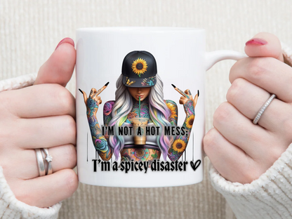 I Am Not A Mess 11 oz Mug 2Face Graphics