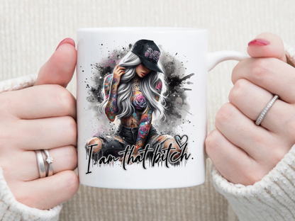 i am that B* blonde 11 oz Mug 2Face Graphics