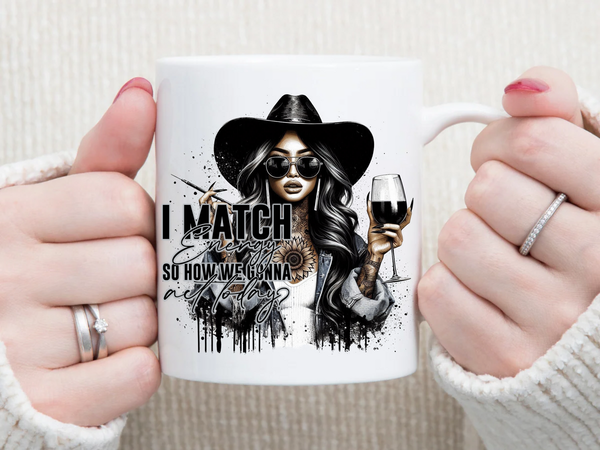 I Match Energy 11 oz Mug 2Face Graphics