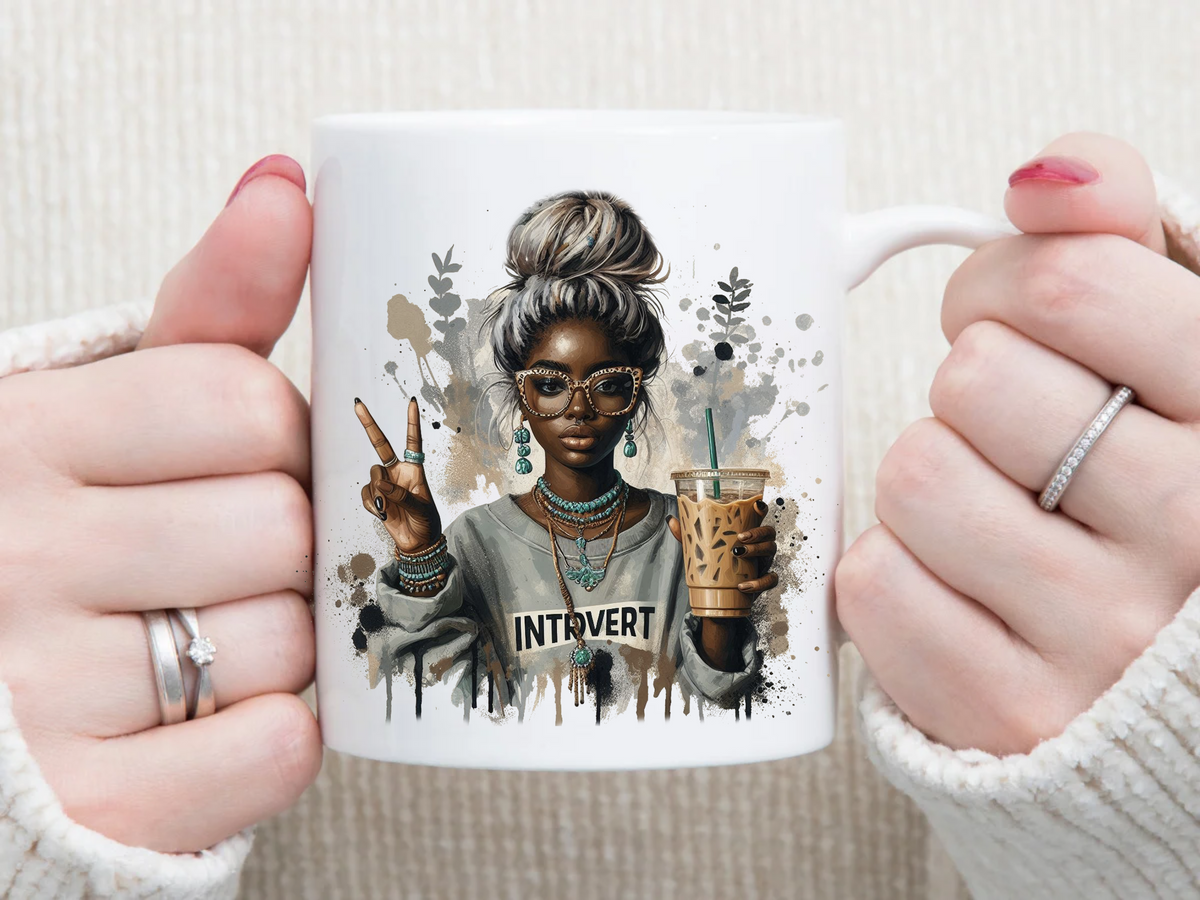 Introvert 11 oz Mug 2Face Graphics