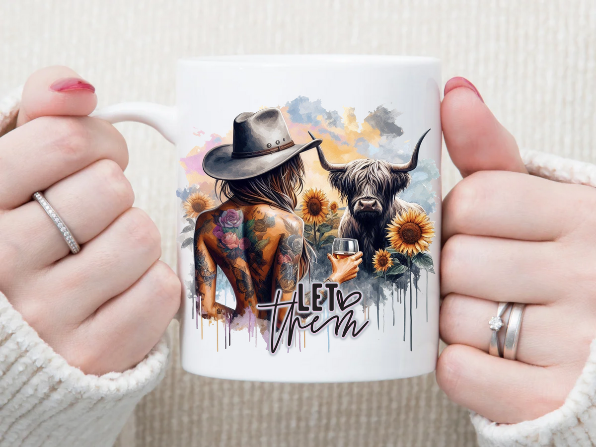 Let THEM 11 oz Mug 2Face Graphics