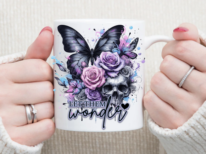 Let Them Skull 11 oz Mug 2Face Graphics
