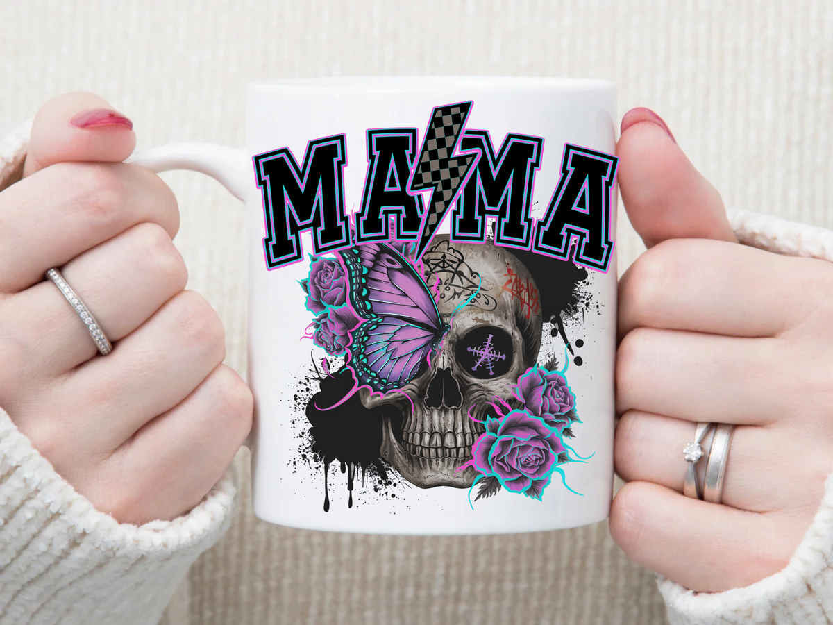 MAMA Deep Purple 11 oz Mug 2Face Graphics