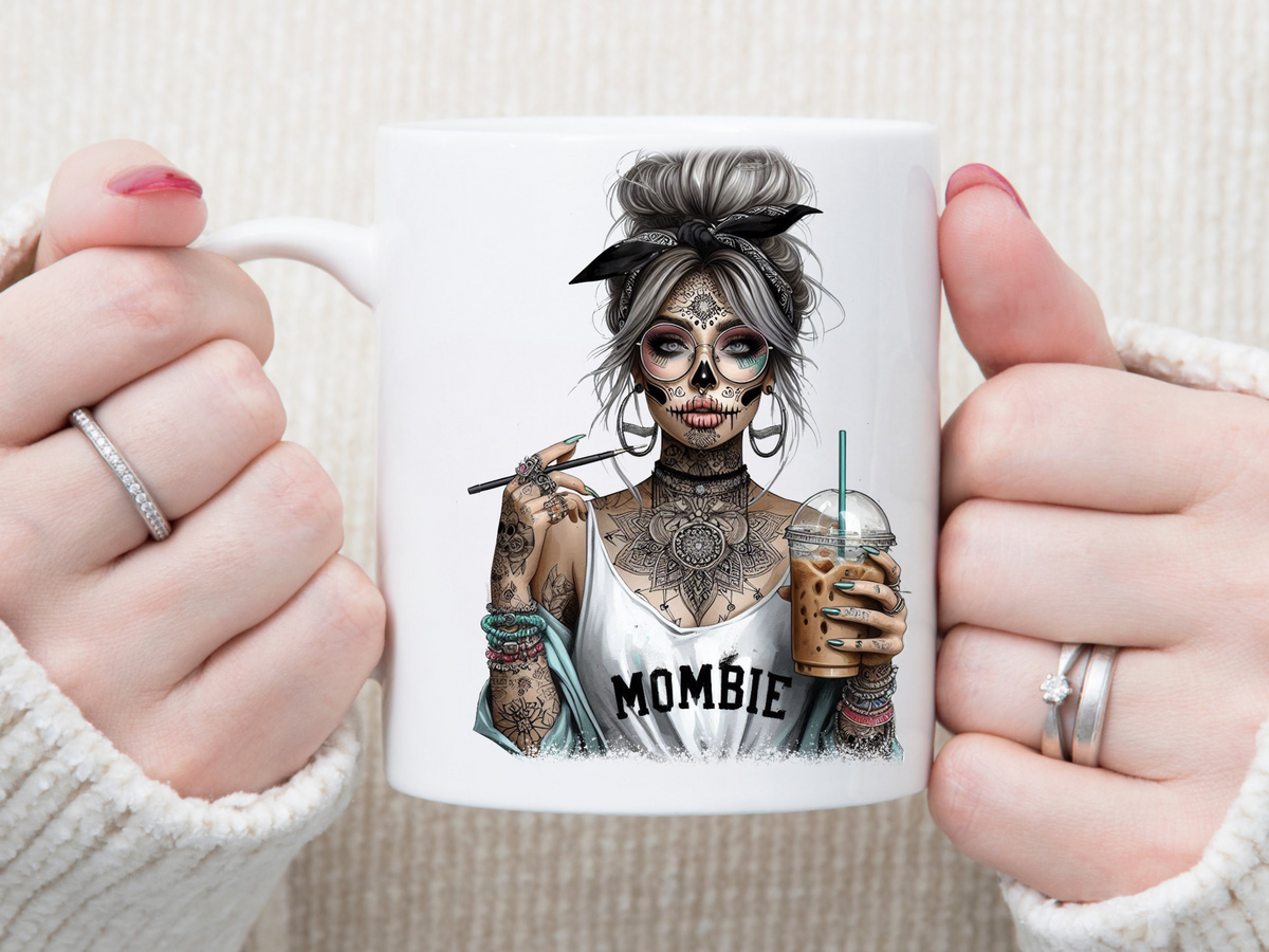 MOMBIE 11 oz Mug 2Face Graphics