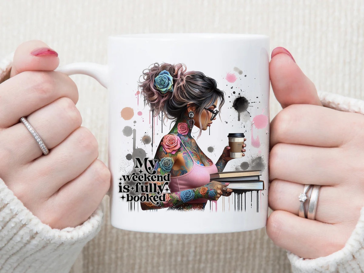 my weekend is fully booked 11 oz Mug 2Face Graphics