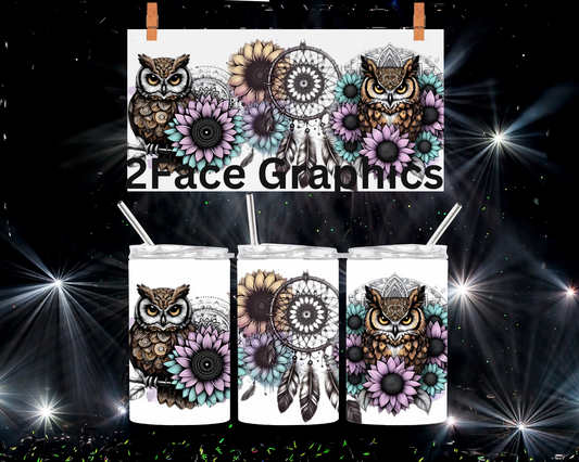 Owl dream catcher 2Face Graphics