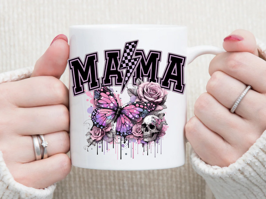Pink MAMA 11 oz Mug 2Face Graphics