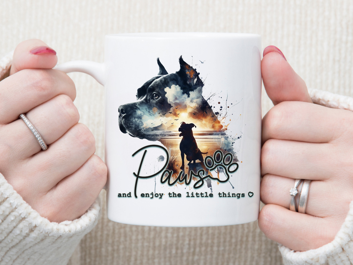 Pitbull 11 oz Mug 2Face Graphics