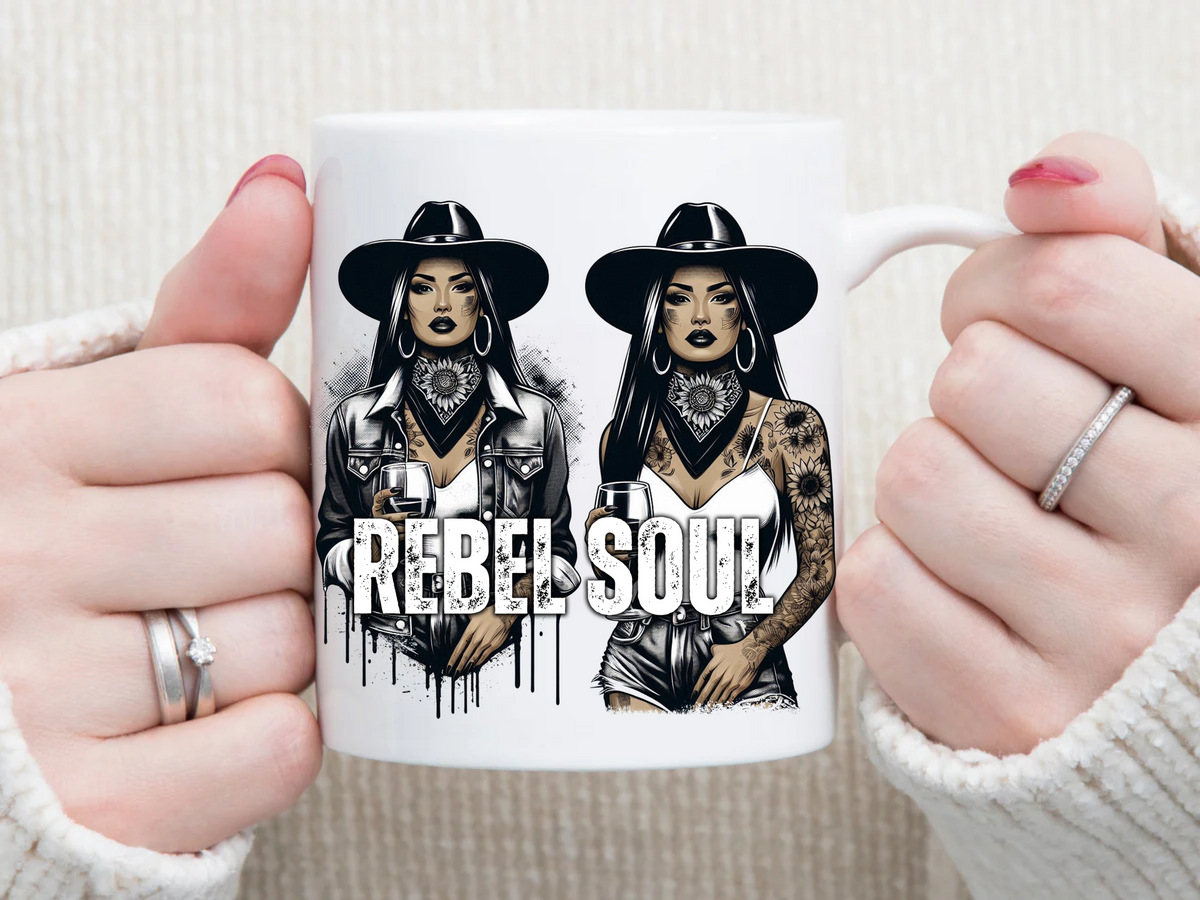Rebel Soul 11 oz Mug 2Face Graphics