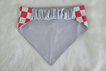 Croatian Theme Ribbon Pawz™ Dog Bandana 🐾 2Face Graphics