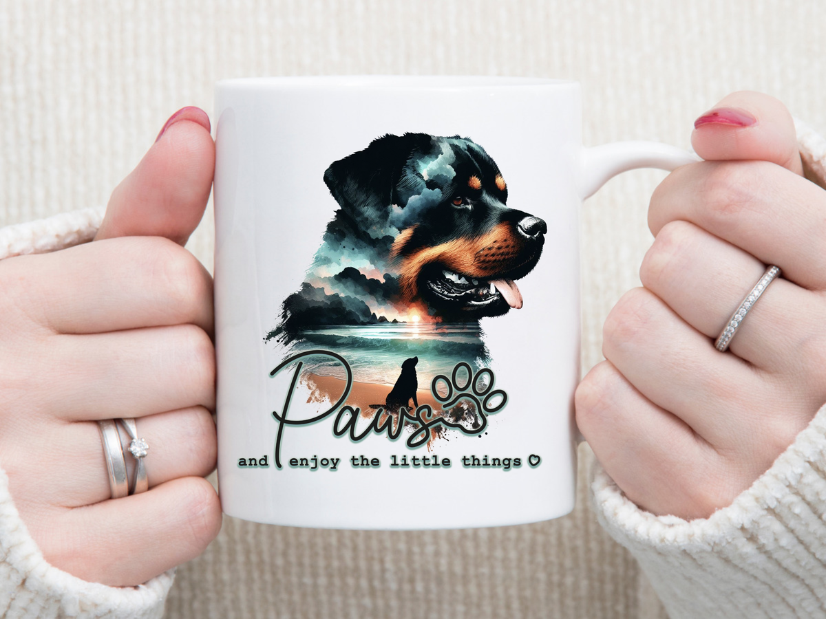 Rottweiler 11 oz Mug 2Face Graphics