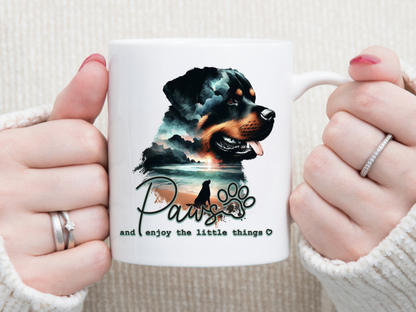 Rottweiler 11 oz Mug 2Face Graphics