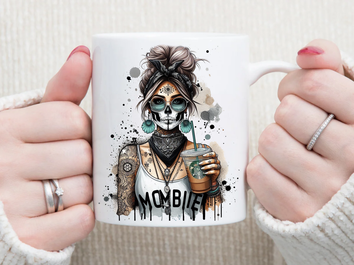 Starbucks mombie 11 oz Mug 2Face Graphics