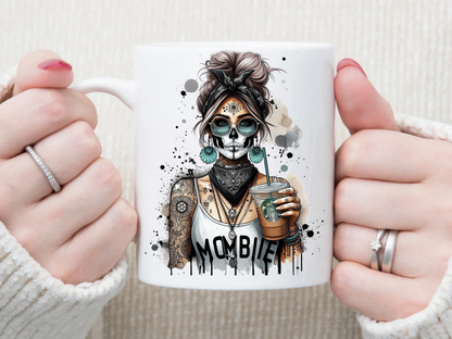 Starbucks mombie 11 oz Mug 2Face Graphics