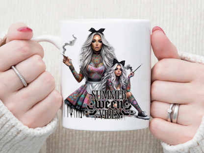 Summerween Vibes 11 oz Mug 2Face Graphics