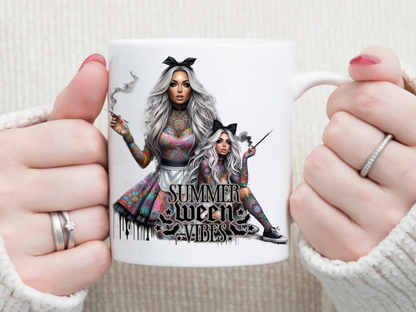 Summerween Vibes 11 oz Mug 2Face Graphics