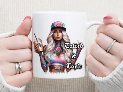 Tattooed & Toxic 11 oz Mug 2Face Graphics